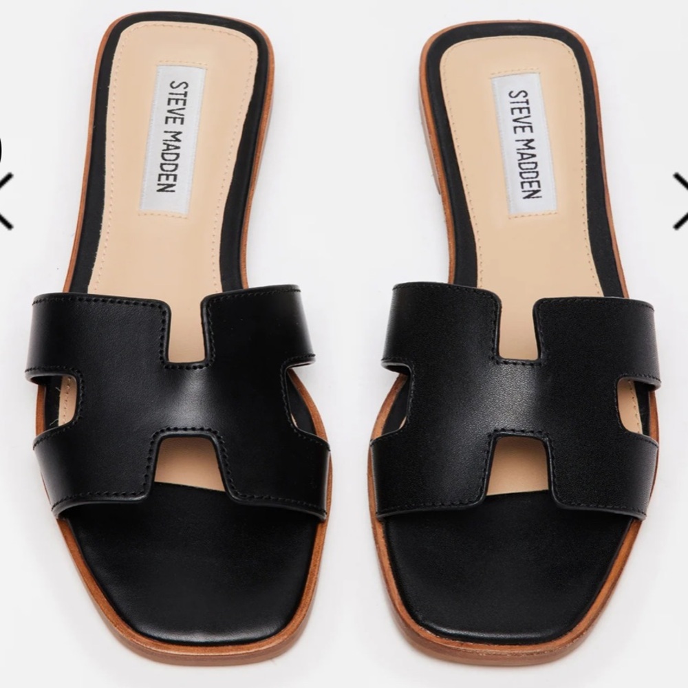 Steve Madden HADYN BLACK LEATHER